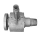 Swivel with flange, 4 1/2“ API IF male and 3“ air inlet